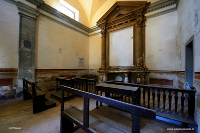 Abside della chiesa dei cipressi