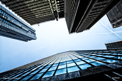 Atlanta ed i suoi Grattacieli visti dal basso