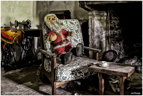 Casa abbandonata di Babbo Natale