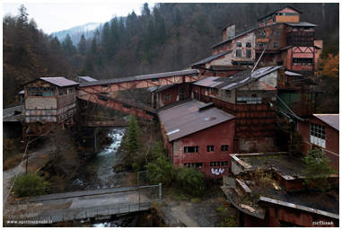 Miniera Torgola vista dal drone