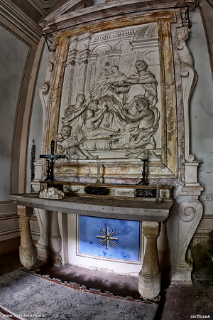 Altare nella cappella gentilizia