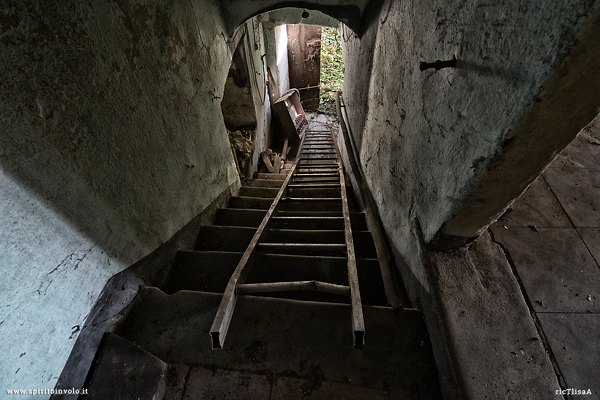 Scala nella casa dei peluche