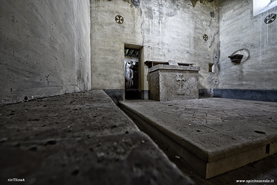 Cripta nella chiesa degli angeli