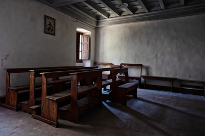 Sagrestia della chiesa delle salesie