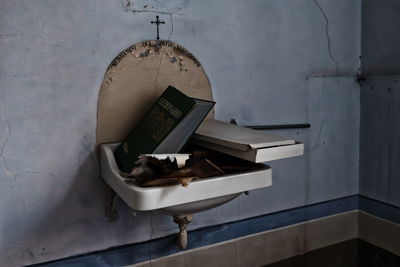 Lavabo della chiesa delle salesie