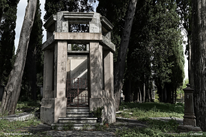 Ossario nel cimitero degli Olandesi a Livorno