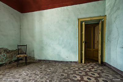 Stanza verde nel palazzo del sombrero