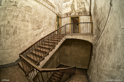 Rampe di scale nel palazzo del sombrero