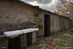 Foto del borgo abbandonato di Formentara in Toscana
