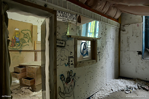 Sala di registrazione abbandonata