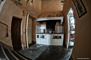 Cucina della villa del tricolore