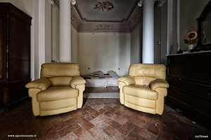 Poltrone della villa del tricolore